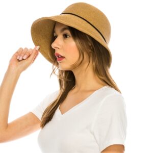 Dynamic Asia Micro-braid Straw Hat