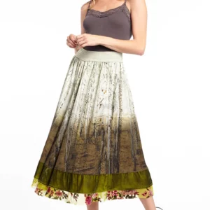 Aratta Washed Forest Skirt