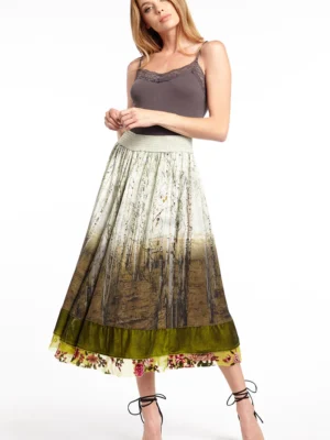 Aratta Washed Forest Skirt